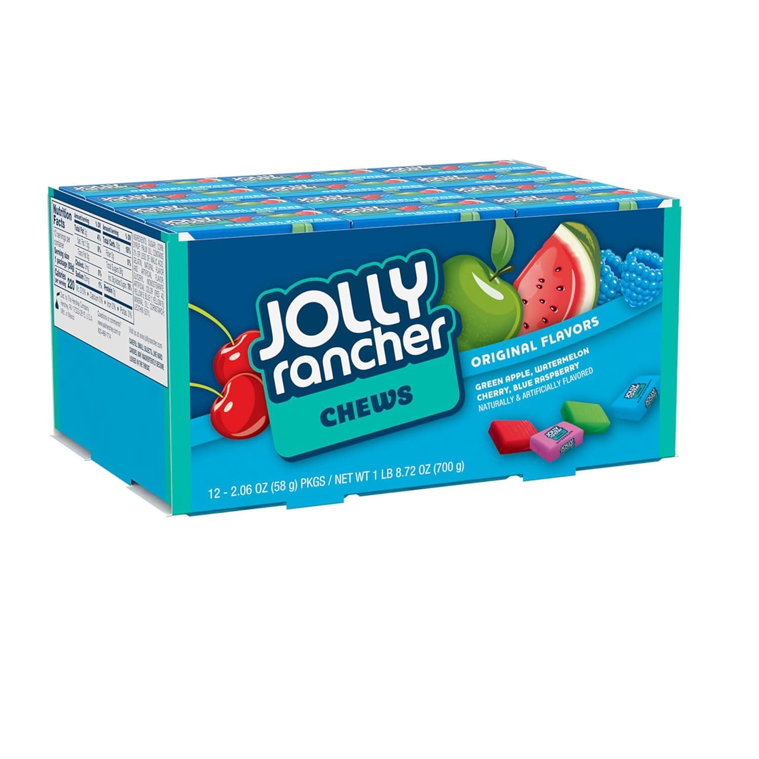 TEMU Jolly Rancher Fruit Chews 12 Ct.