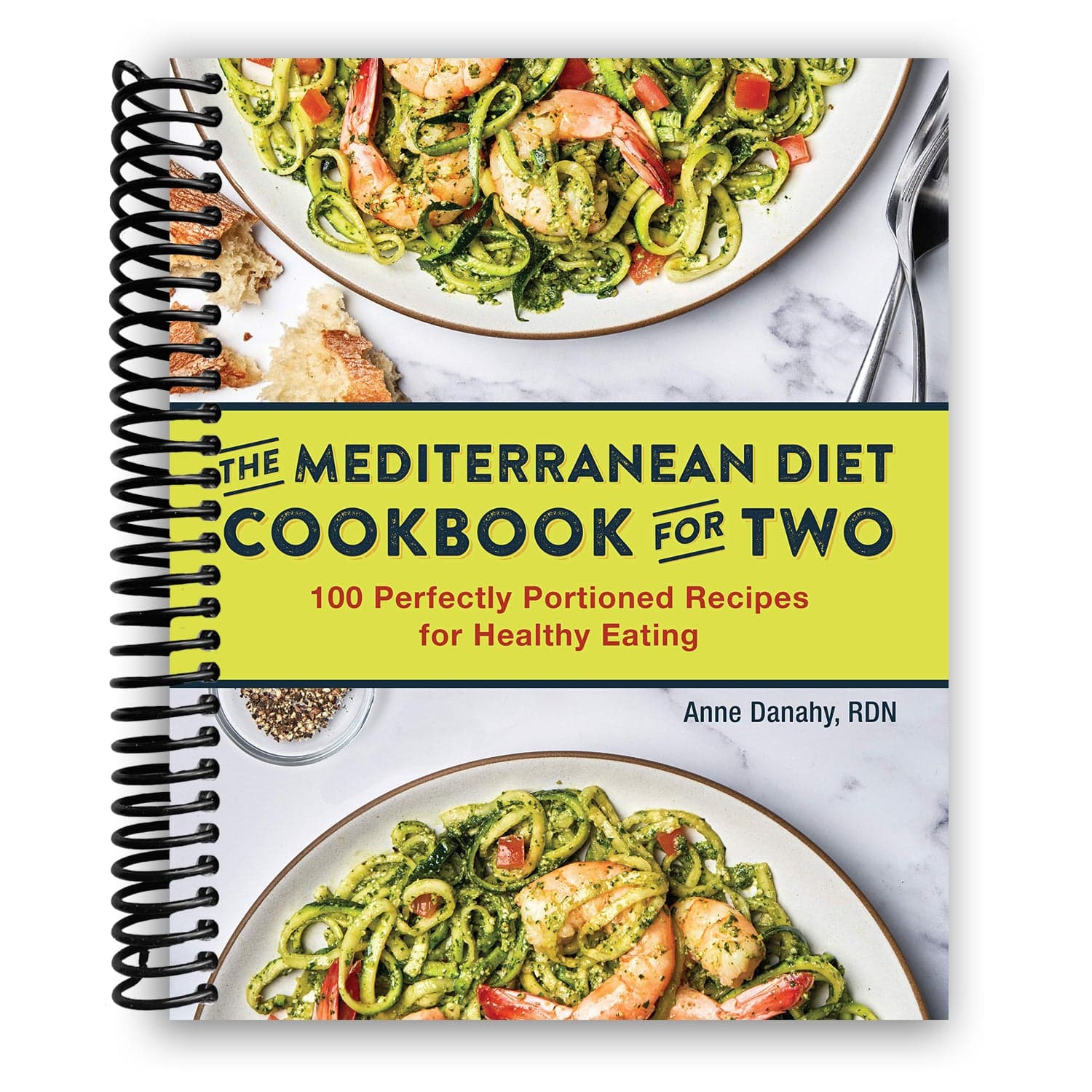 TEMU The Mediterranean Diet Cookbook For Two: 100 Perfectly Portioned Recipes For Healthy Eating (spiral Bound)