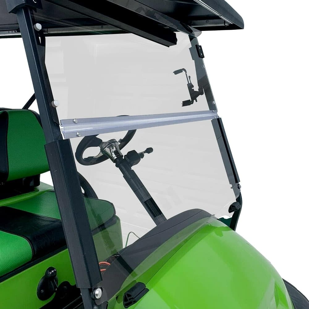 TEMU Tinted Windshield Compatible With 2004- Car Cc Xf I2 I3 I2l Gas Or Electric Models Golf Cart Folding Down Impact Resistant Windshield