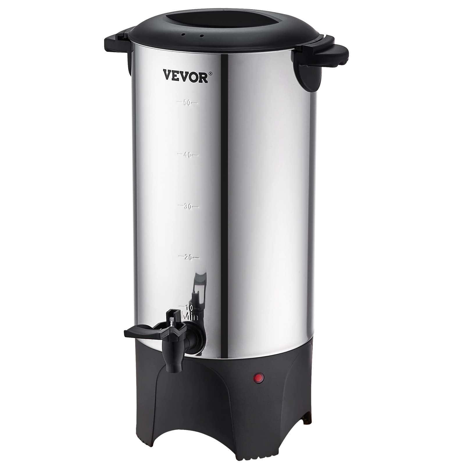 TEMU Vevor Commercial Coffee Urn 50 Cup Stainless Steel Coffee Dispenser Fast Brew
