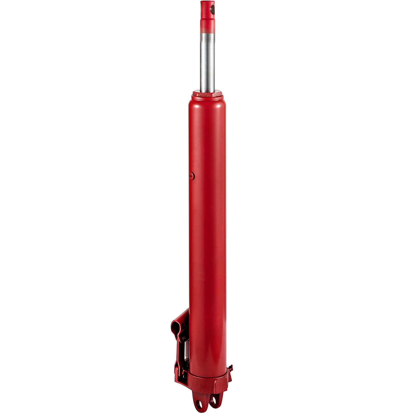 TEMU Vevor Hydraulic Long , 8 /17363 Lbs Capacity, With Single Piston Pump And Clevis Base, Manual W/handle, For Garage/shop , Engine Lift Hoist, Red