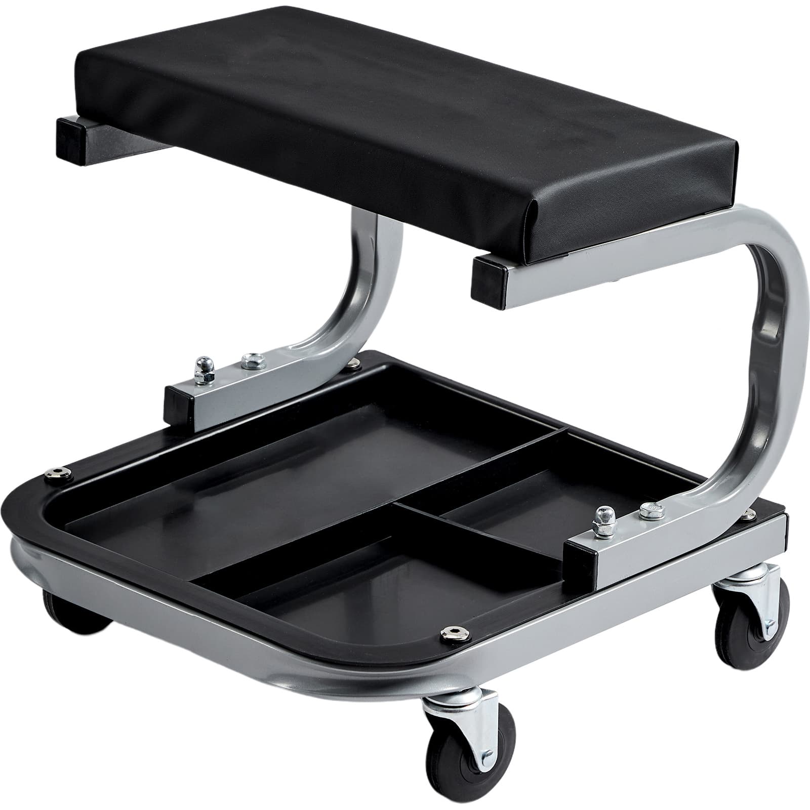 TEMU Vevor Mechanics Garage Stool 250 Lbs Mechanic Creeper Seat Under Car Tool Tray