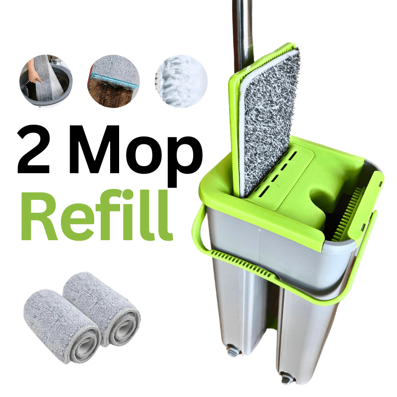 TEMU Self-wringing Mop – 2-in-1 , Ultra Absorbent & Effortless Cleaning