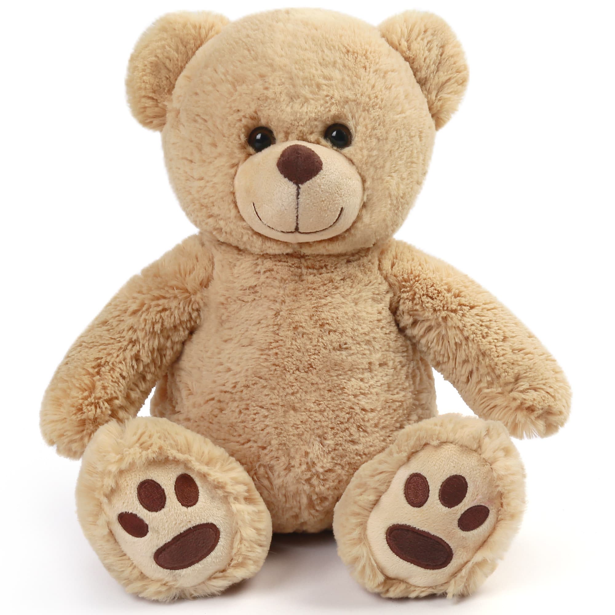 TEMU Brown Teddy Bear Stuffed Animal, 12 Inch Cute Plush Teddy Bear Toy, Plushies Gift For Kids, Toddlers, Boys And Girls, Easter Decoration