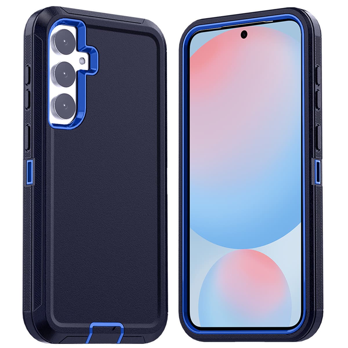 TEMU Aicase For Galaxy S24 Fe Case Heavy Duty Shockproof Phone Protective Phone Cover Rugged