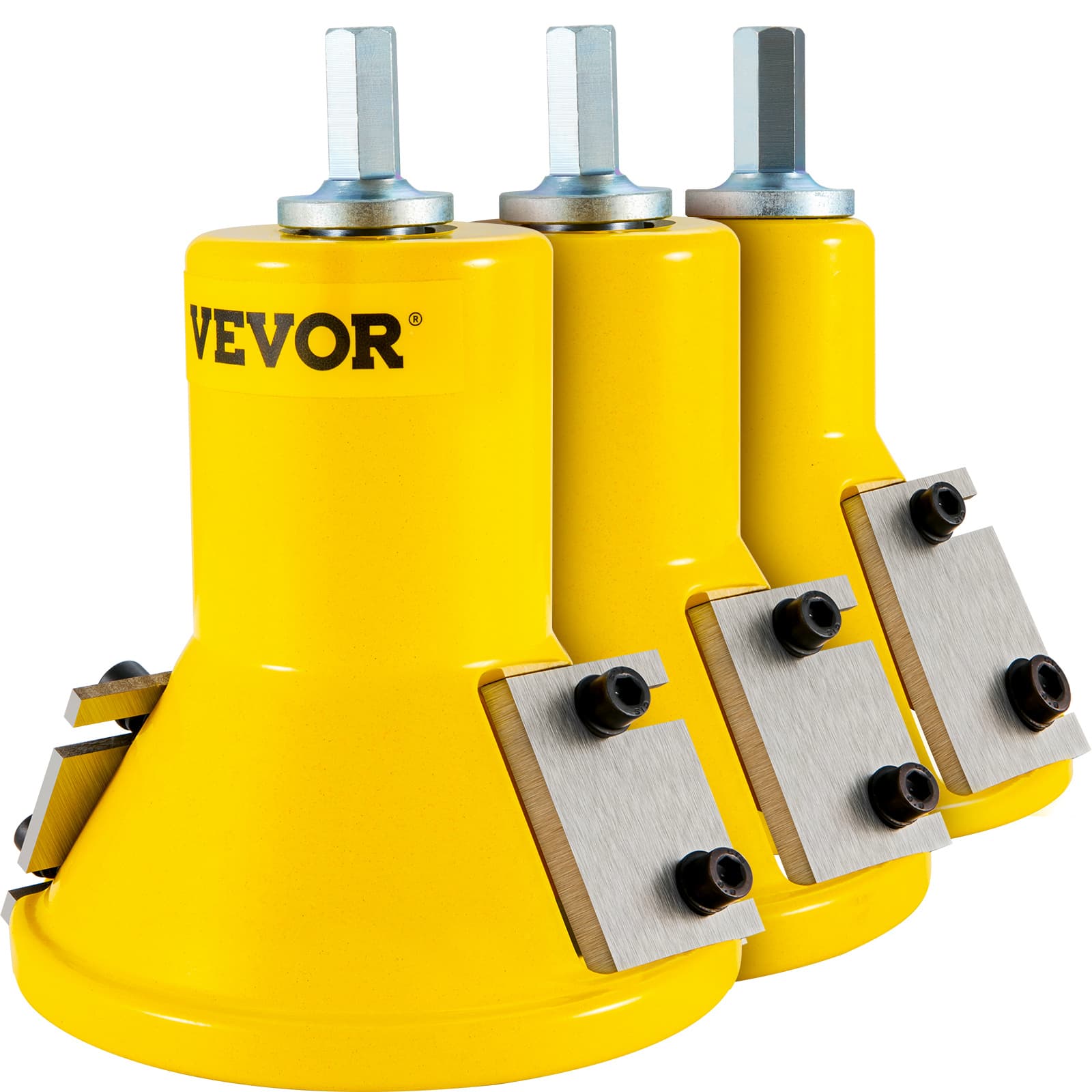 TEMU Vevor Tenon Cutter, 1"/25.4mm & 1.5"/38mm & 2"/50.8mm, Premium Aluminum & Furniture Cutter, With Dual Straight & Button Screws Home , Commercial Starters Tool For Home D