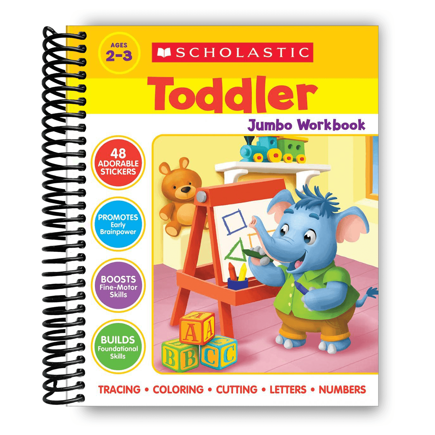 TEMU Scholastic Toddler Jumbo Workbook
