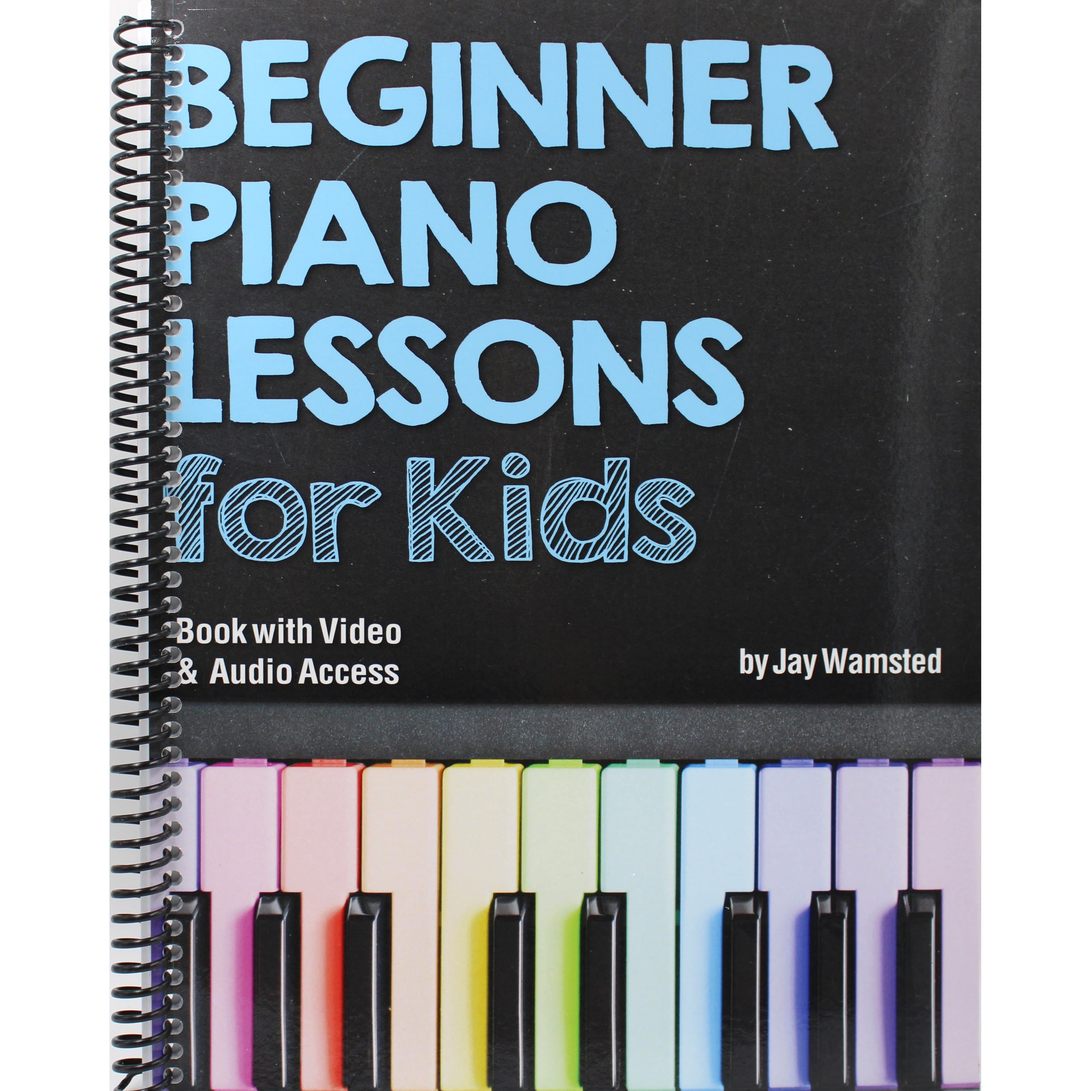 TEMU Beginner Piano Lessons For Kids Book: With Online Video & Audio Access