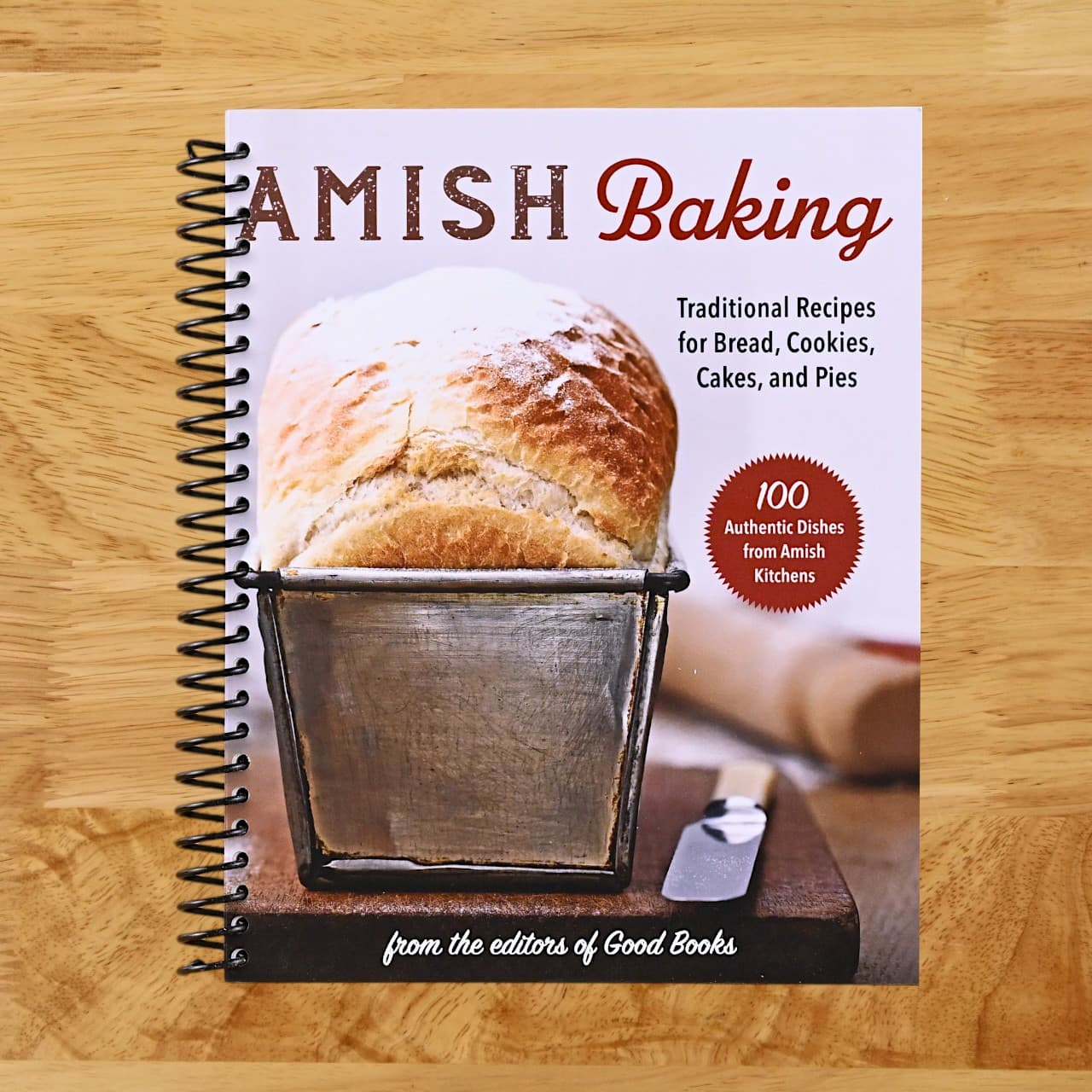 TEMU Amish Baking: Traditional Recipes For Bread, , Cakes, And Pies (spiral Bound)