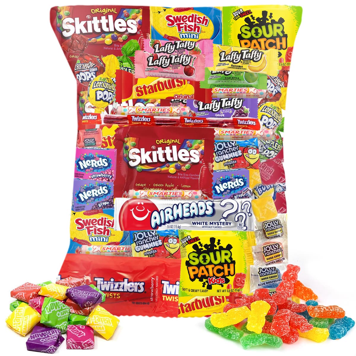 TEMU Assorted Bulk Candy Individually Wrapped, Party Candy Variety Pack