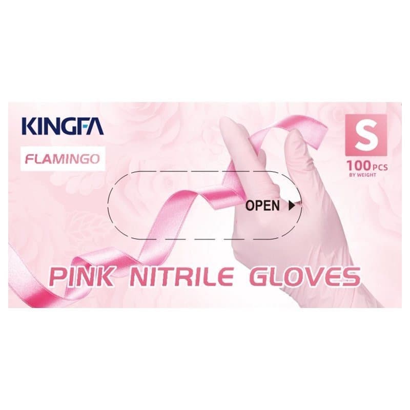 TEMU 100pc Disposable 4-mil Latex Free Tattto Nail Hair Salon Cleaning Gloves