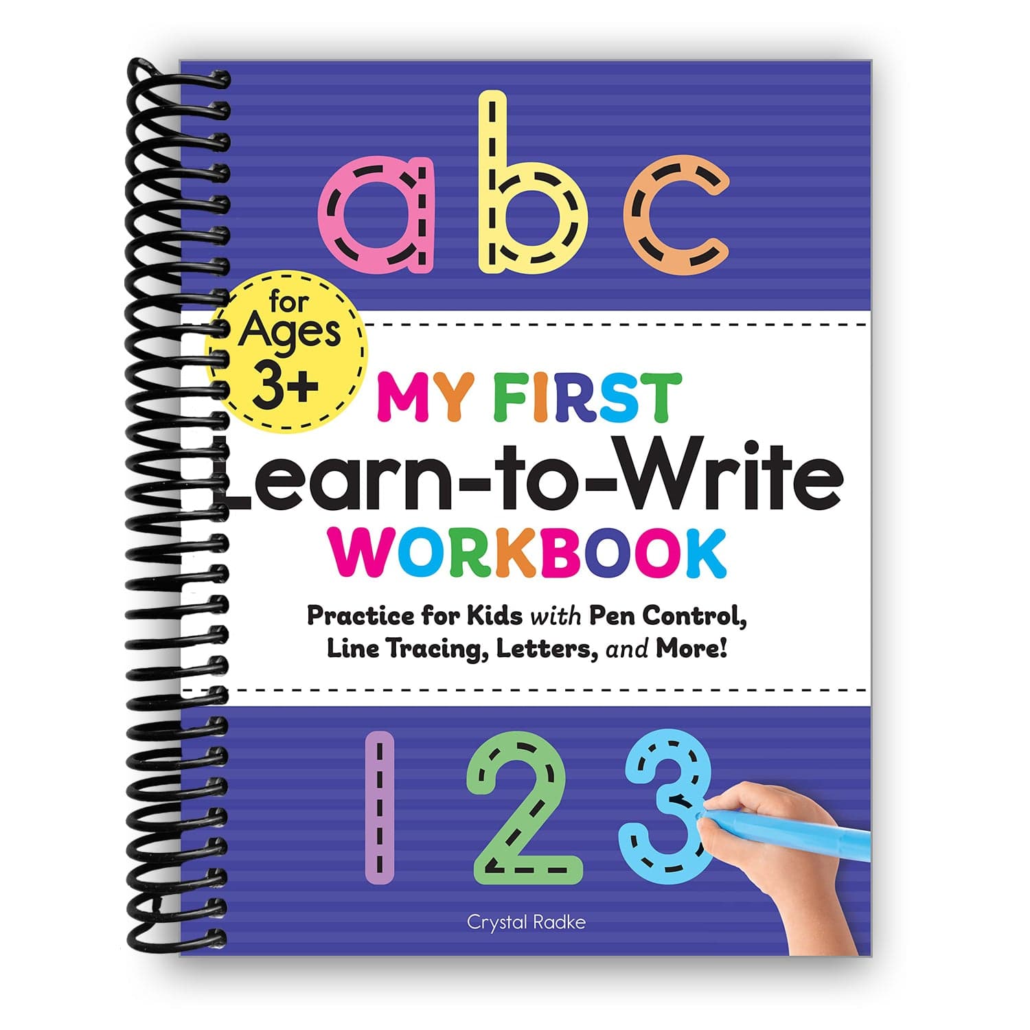 TEMU My First Learn To Write Workbook: Practice For Kids With Pen Control, Line Tracing, Letters, And More! (spiral Bound)