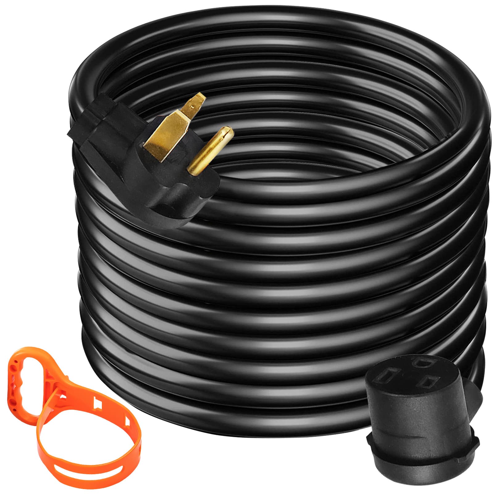 TEMU Vevor Welder Extension Cord 30amp 25ft 250v, Cord With 6-50 Plug 3 Prong For Mig,,plasma,miller,tig