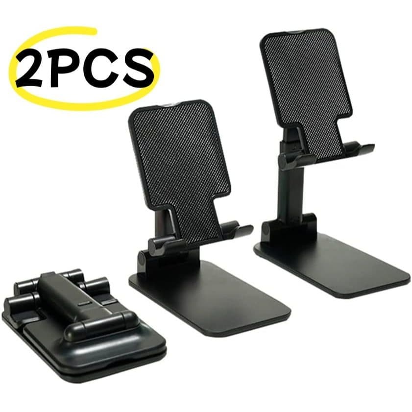 TEMU 2 Phone Stand, Stable And Durable, Adjustable Height, Suitable For All Mobile Phones, In 3 Colors.