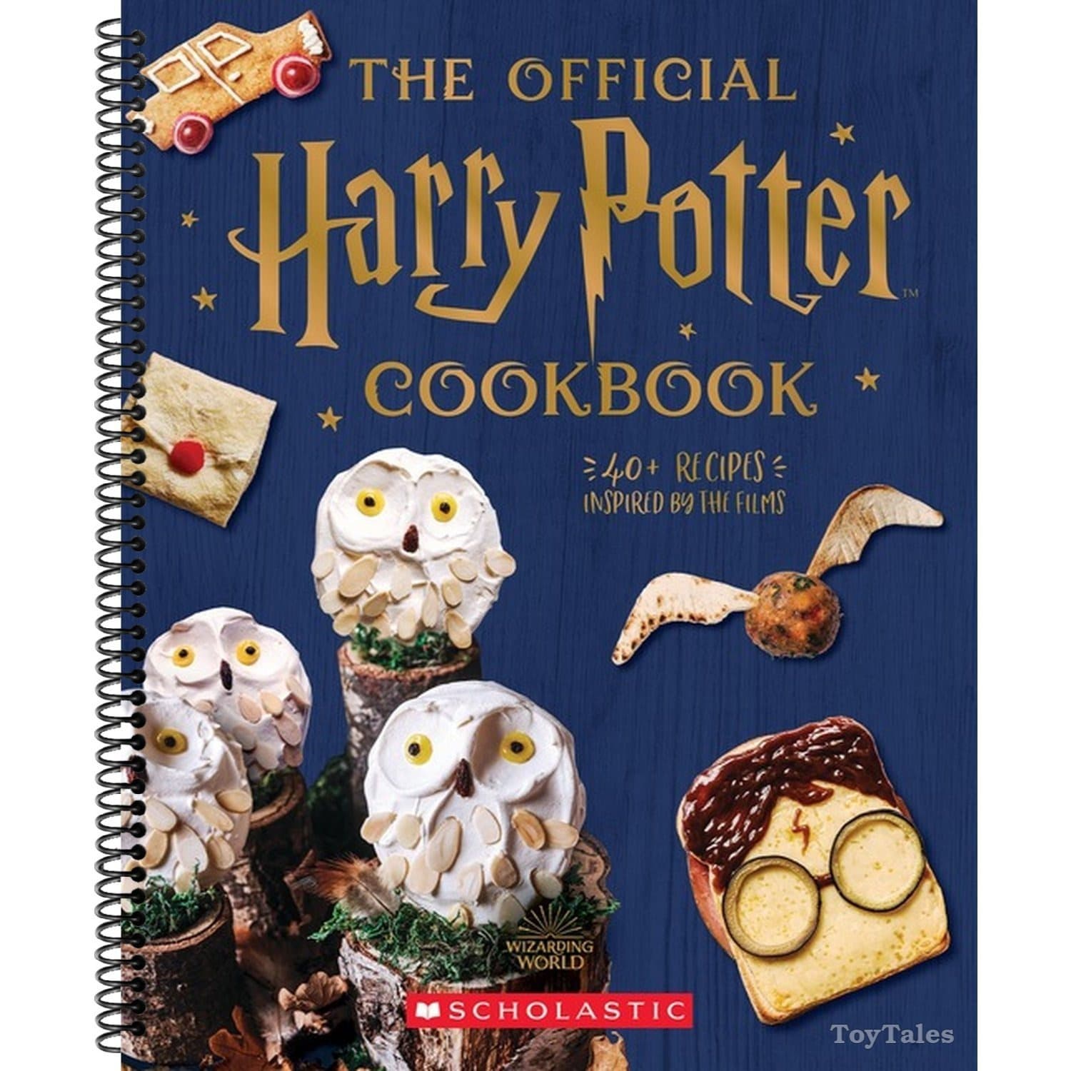 TEMU Official Harry Potter Cookbook (40+ Recipes Inspired By The Films) By Joanna Farrow (spiral-bound)