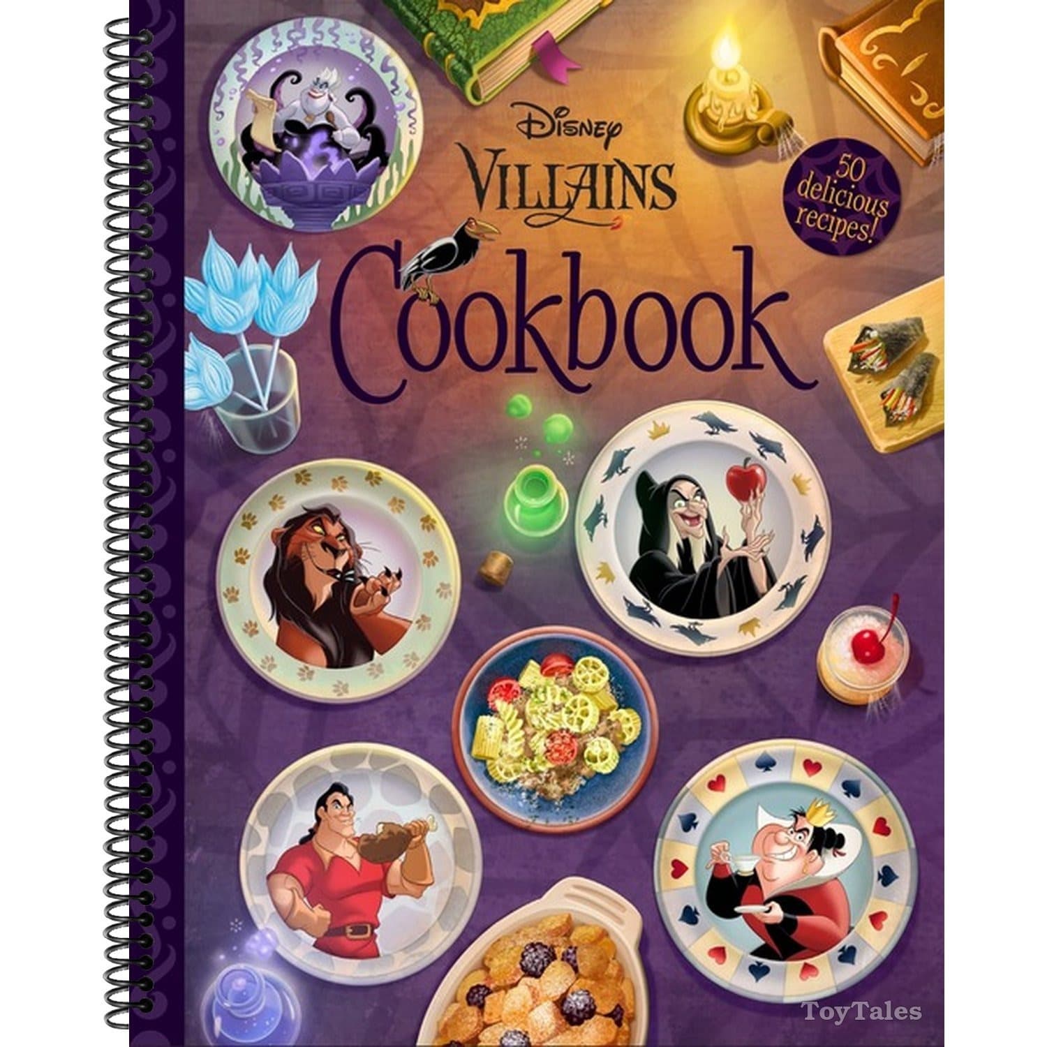TEMU The Villains Cookbook Spiral-bound Books (spiral Bound)