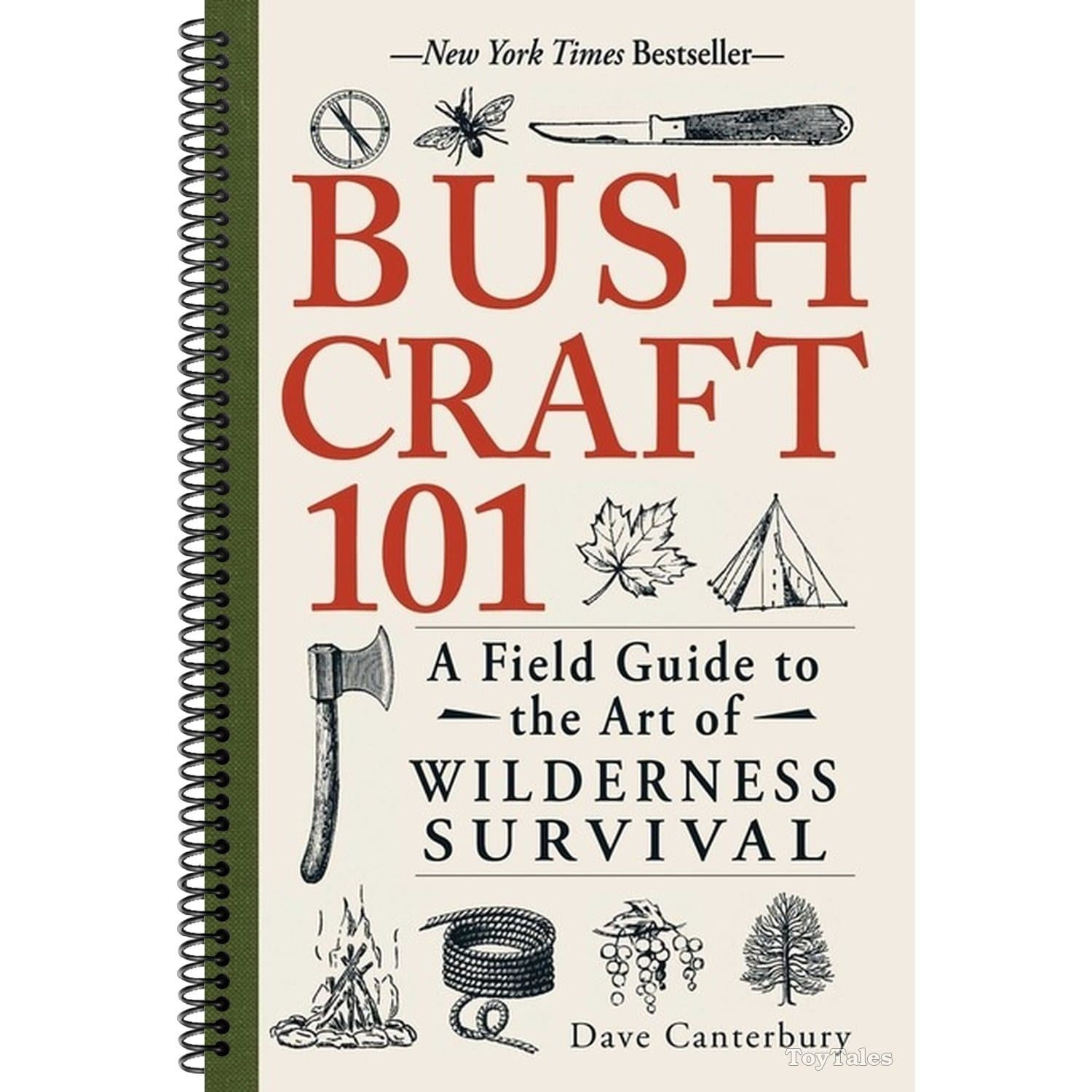 TEMU Bushcraft 101: A Field Guide To The Art Of Wilderness Survival (bushcraft Survival Skills) (spiral-bound)