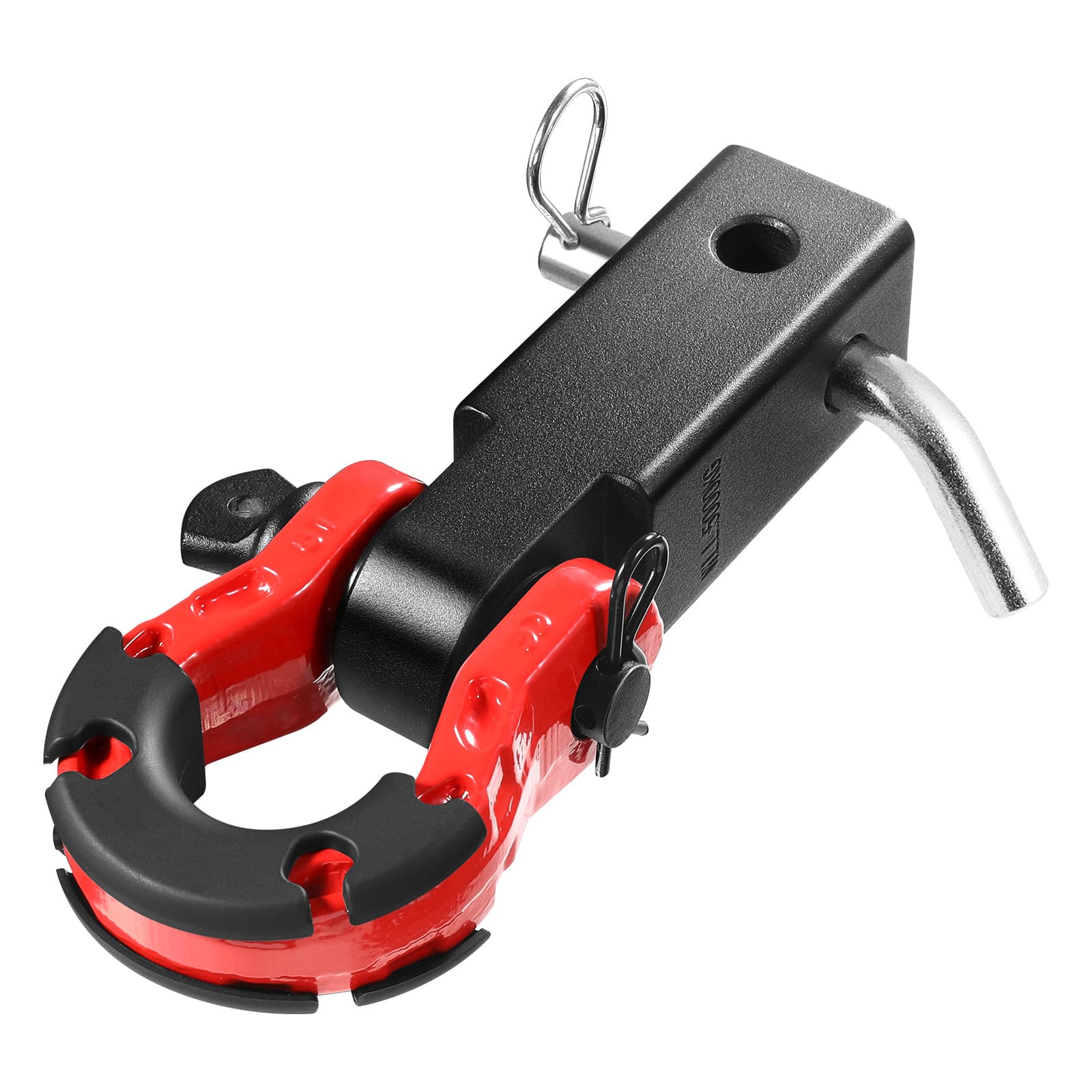 TEMU Vevor 2" Trailer Shackle Hitch Receiver D-ring Recovery For Truck 52900 Lbs/65900 Lbs/66000 Lbs, Aluminum Alloy/alloy Steel