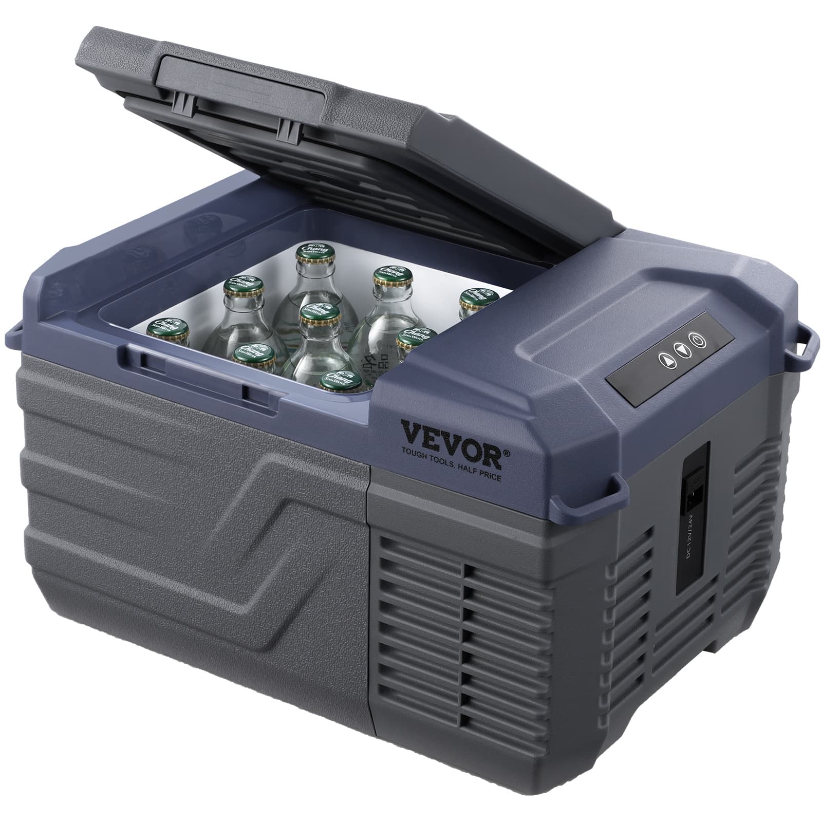 TEMU Vevor Portable Car Refrigerator Freezer Compressor 9 L Single Zone For