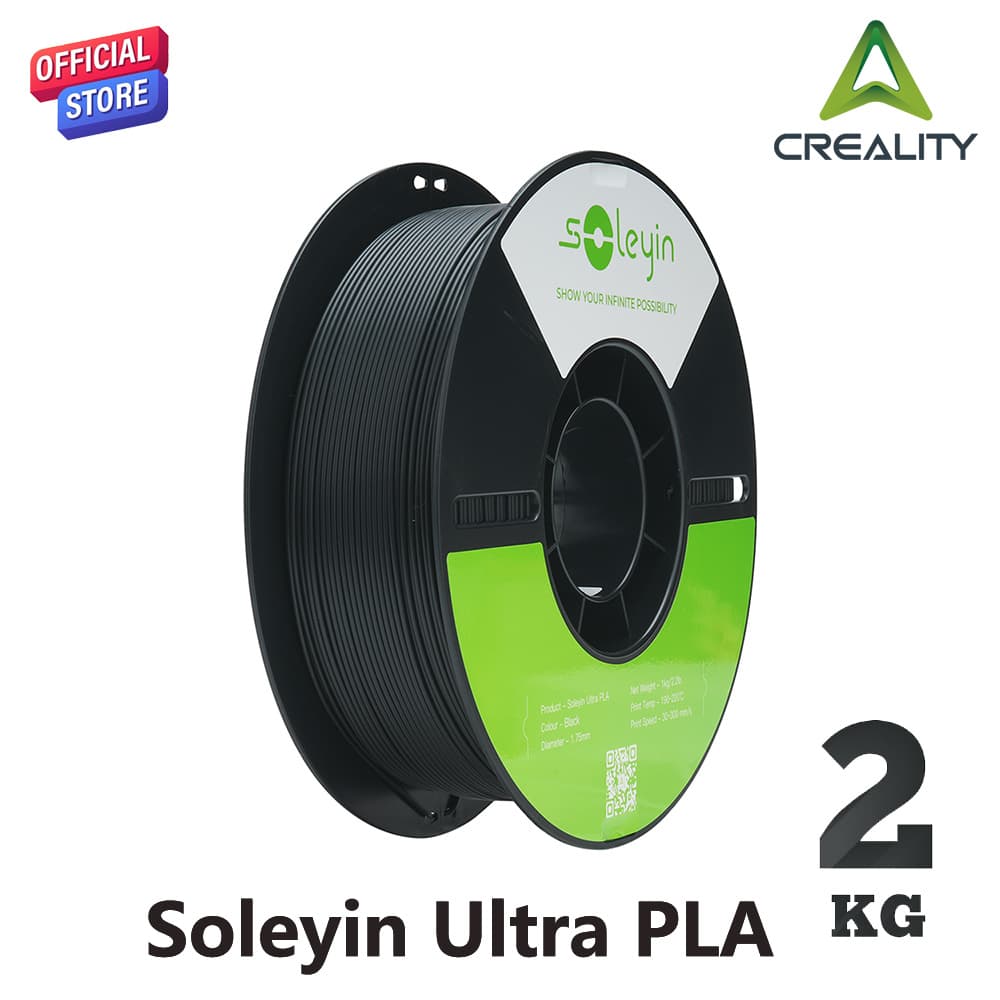 TEMU Creality Ultra Pla Filament 1.75mm Pla 3d Printer Filament High Speed 30-300mm/s Dimensional +/- 0.02mm, 2kg Spool (4.4lbs), Fit Most Fdm 3d Printer