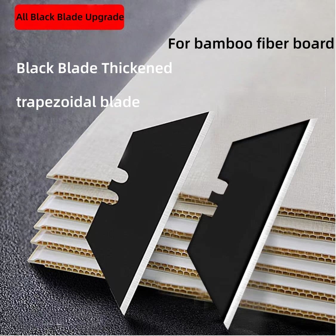 TEMU 10/200-piece Blade Replacement Set, Trapezoidal Blade Folding Art Knife, T-shaped Wallpaper Carpet Blade, Heavy-duty Electrician Cable Thickened Sharp