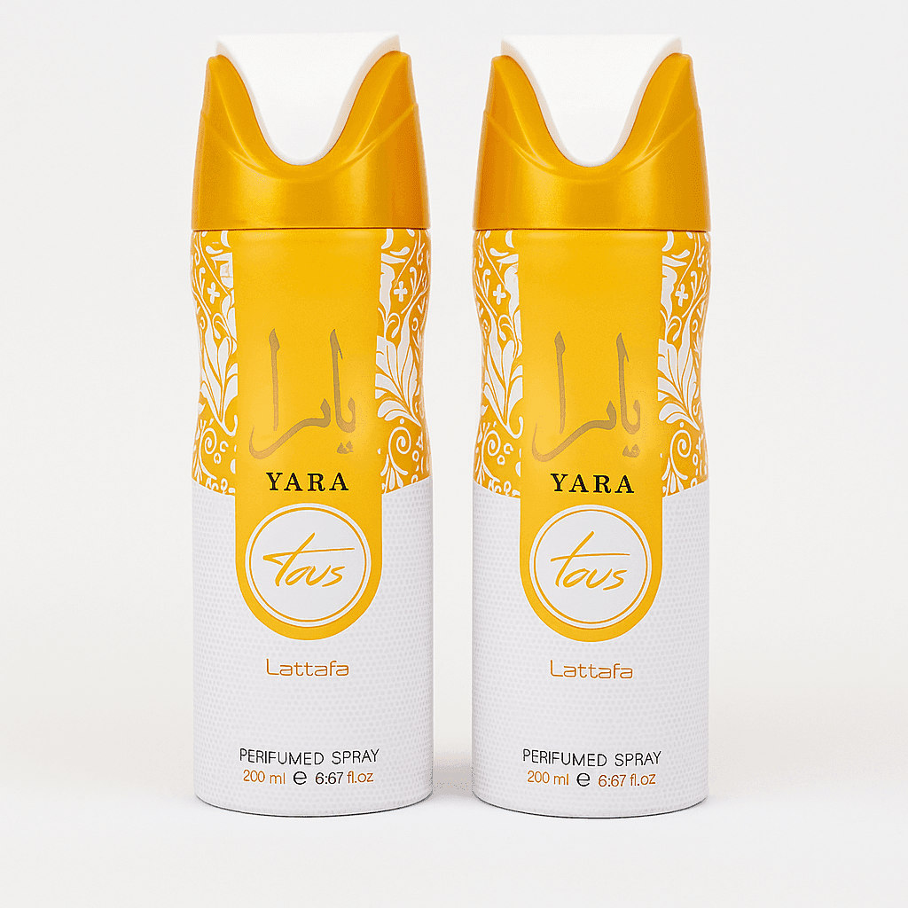 TEMU Lattafa Yara Body Spray For Women 200ml / 6.67oz (pack Of 2) – Long-lasting Floral & Fruity Perfumed Deodorant Spray