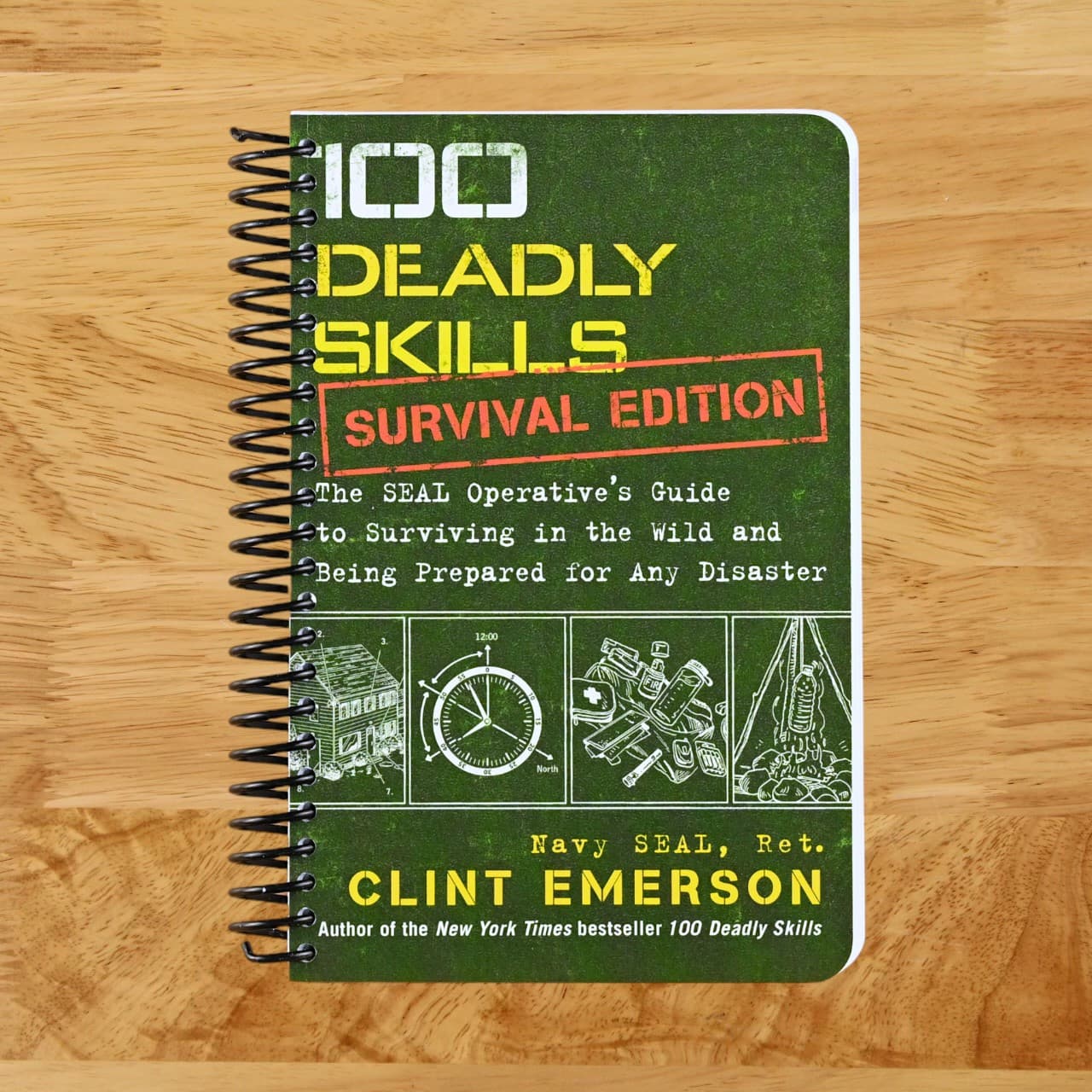 TEMU 100 Deadly Skills: Survival Edition: The Seal Operative's Guide To Surviving In The Wild And Being Prepared For Any Disaster