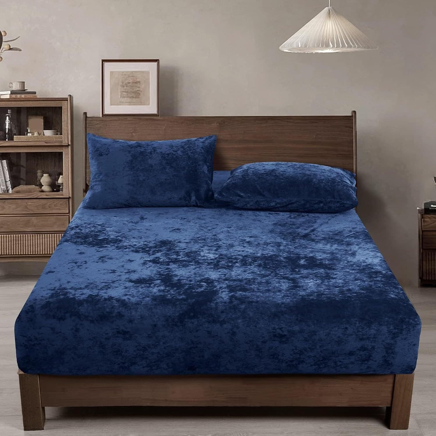 TEMU Mythweaver Queen Size Sheet Set, Bed Comforter Sets, Milk Velvet Solid Color Bed Sheet, Non-slip Mattress Protector, Soft And Warm Bedding Sheets For Bedroom Dormitory With Deep Pockets