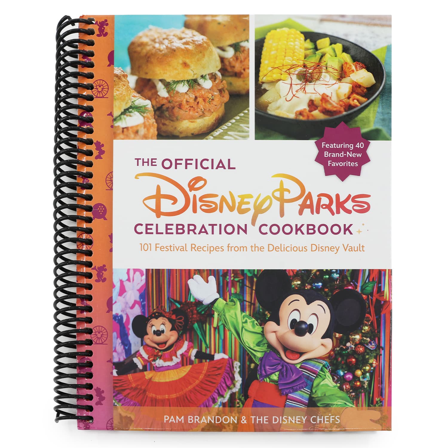 TEMU The Official Parks Celebration Cookbook: 101 Festival Recipes From The Delicious Vault (delicious ) By Pam Brandon Spiral-bound