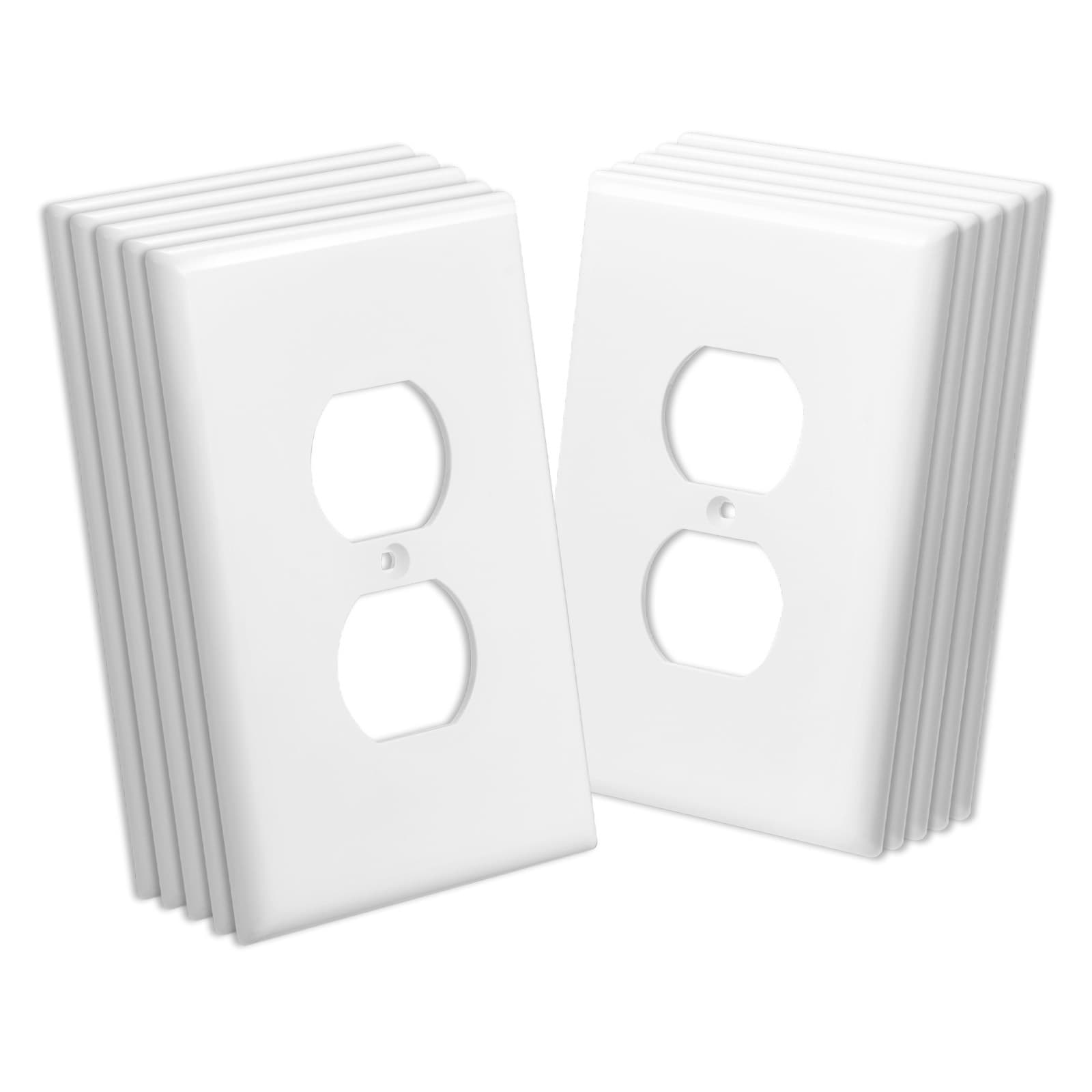 TEMU Vevor 1-gang Duplex Outlet Covers Wall Outlet Pack Receptacle