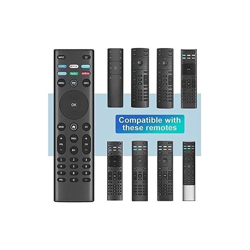TEMU 2 Pack Xrt140 Uni- Replacement Remote Control For All Vi-zio Smart Tv Remote Replacement ( E--series P/px-series )