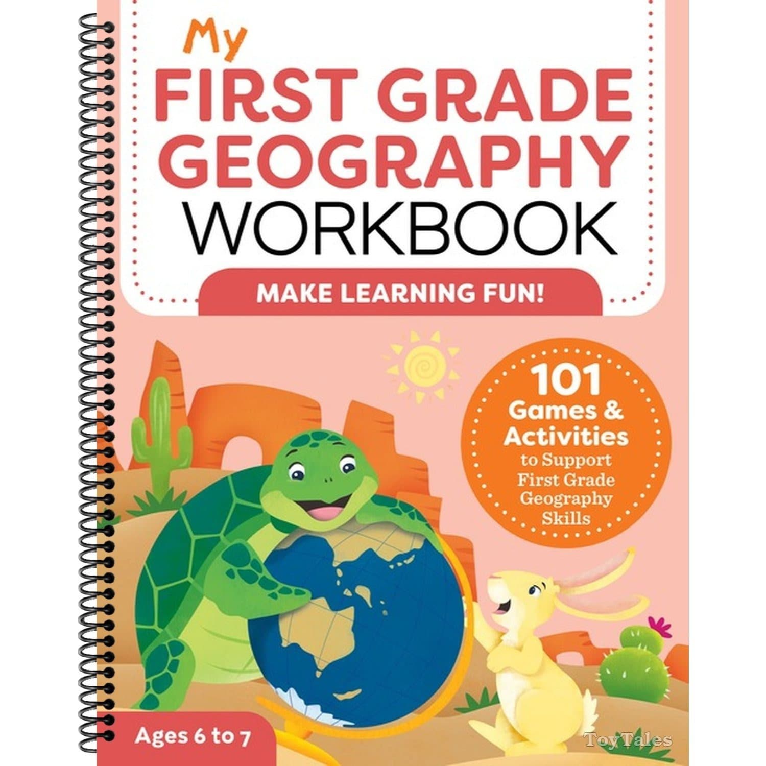 TEMU My First Grade Geography Workbook: 101 Games & Activities To Support First Grade Geography Skills (my Workbook) (spiral-bound)