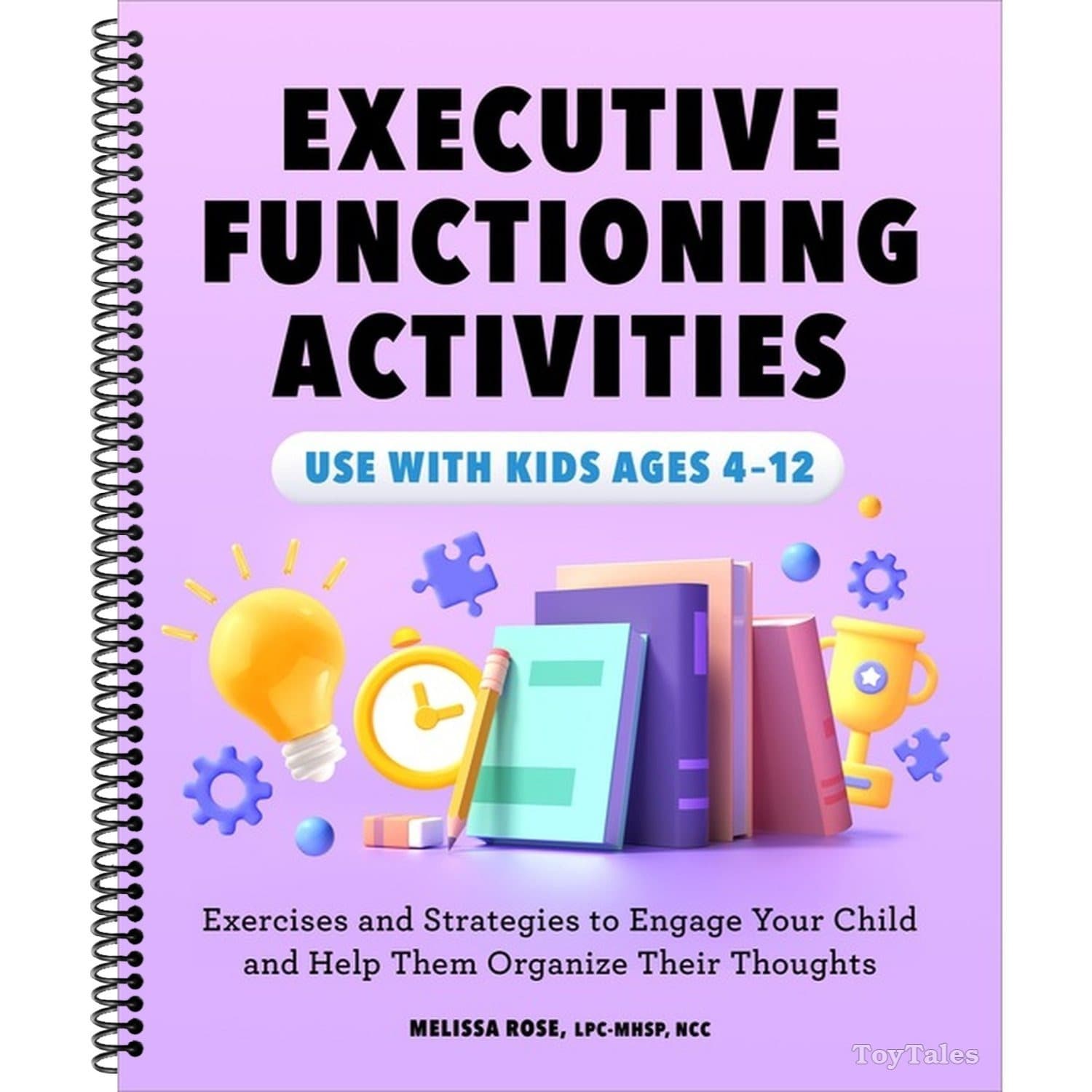 TEMU Executive Functioning Activities: Exercises And Strategies To Engage Your Child And Help Them Organize Their Thoughts (spiral-bound)