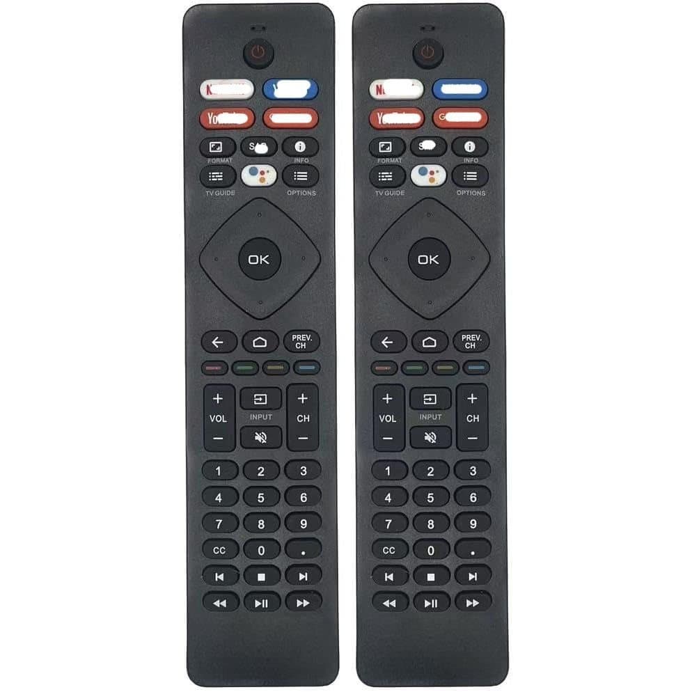 TEMU 2 Packs Of Nh800up Remote Control For Ph- Tv Remote Replacement For All Ph- -v Remote Ir Remote For Ph- Led Lcd 4k -v With 4 Shortcut Hotkeys