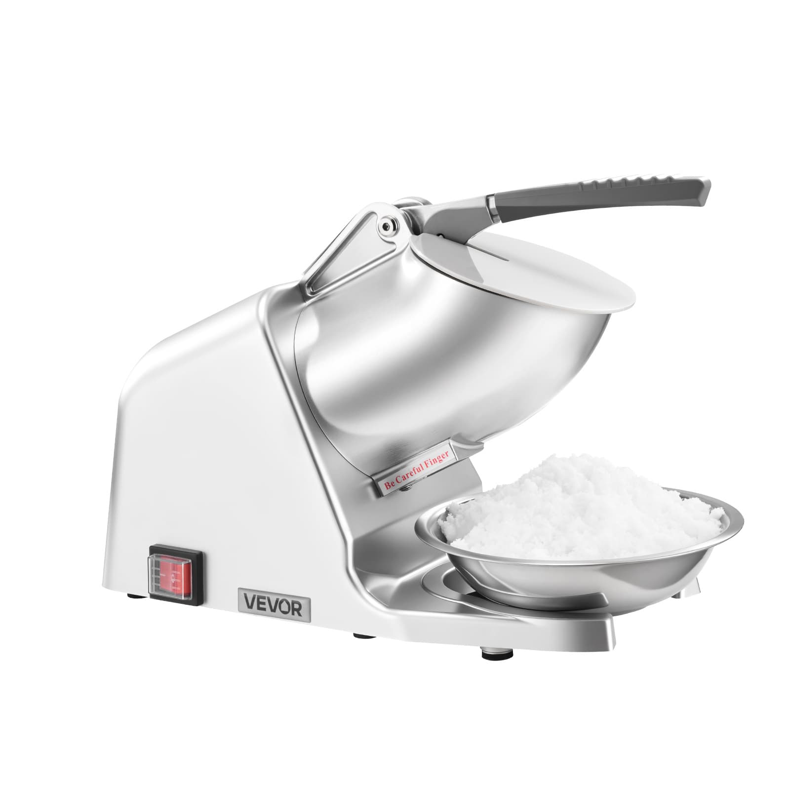 TEMU Vevor Commercial Ice Crusher 286lbs/ Snow Cone Maker Shaved /