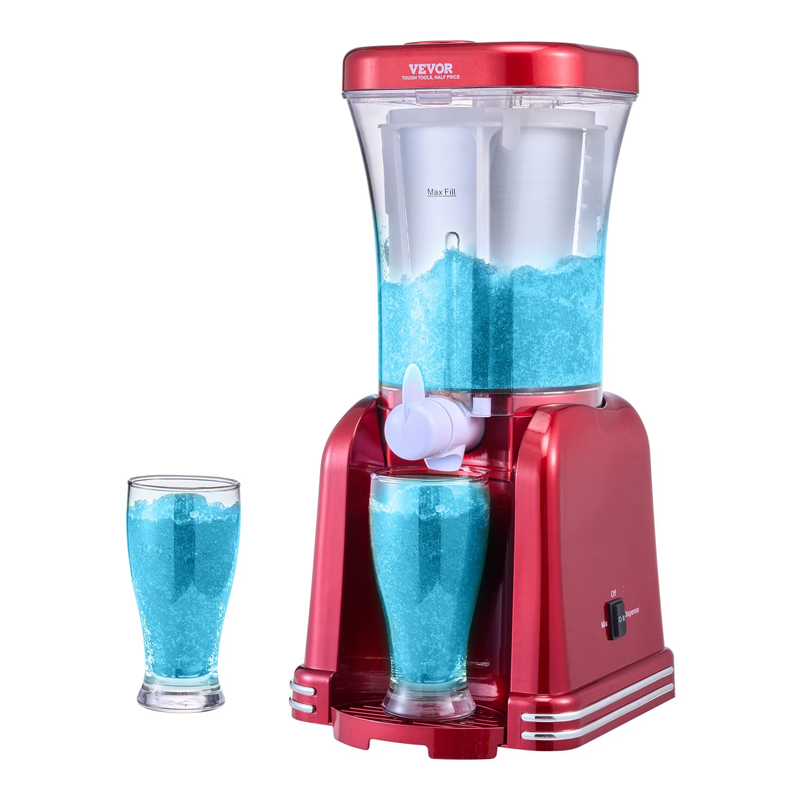 TEMU Vevor Slushy Machine For Home Margarita Slush Maker 32oz Smoothie Drink Maker