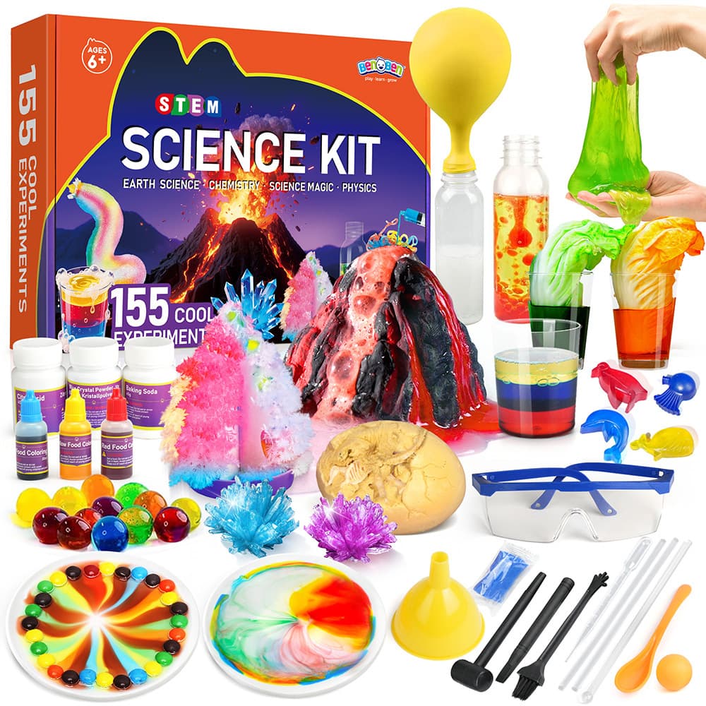 TEMU 155 Experiments Science Kit, Stem Educational Toys For Kids Children Ages 6 7 8 9 12, For Birthday Christmas Gift