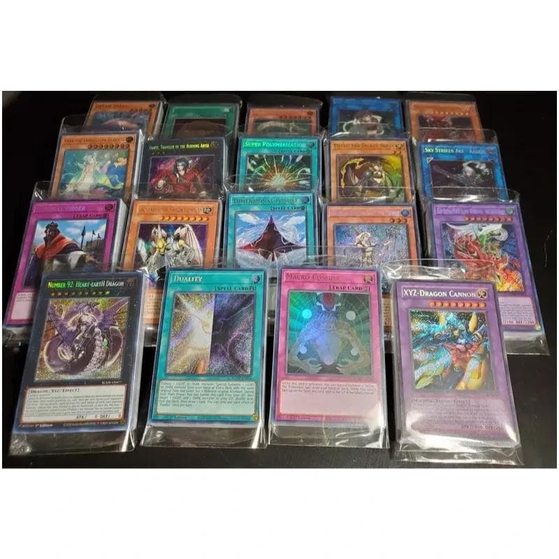 TEMU 50 Random Yu-gi-oh : Super Rare And Ultra Rare Only!!!