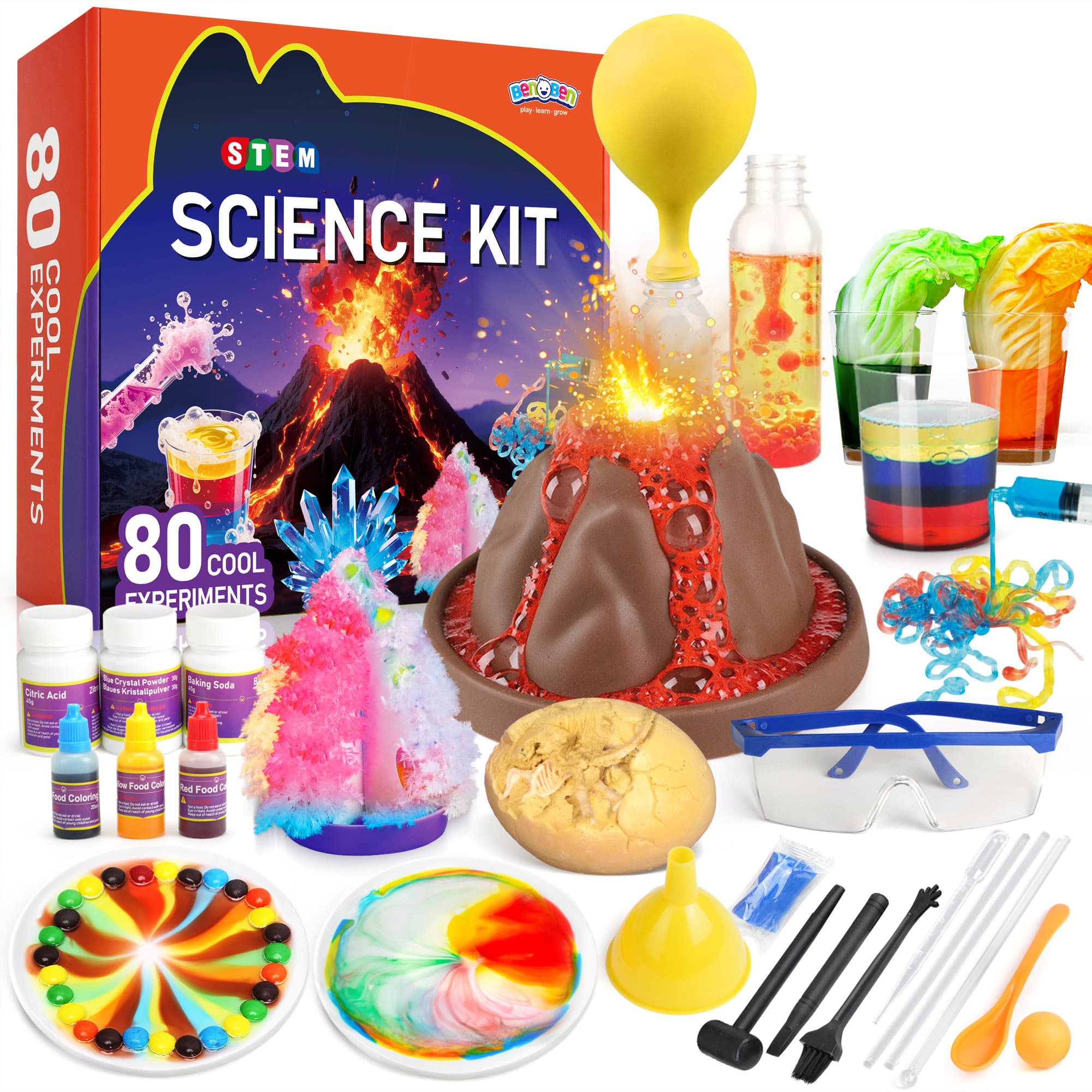 TEMU Science Kit For Kids Boys Girls Age 6 7 8 9 12, Experiments Educational Toy, Stem Toys, For Christmas Gift