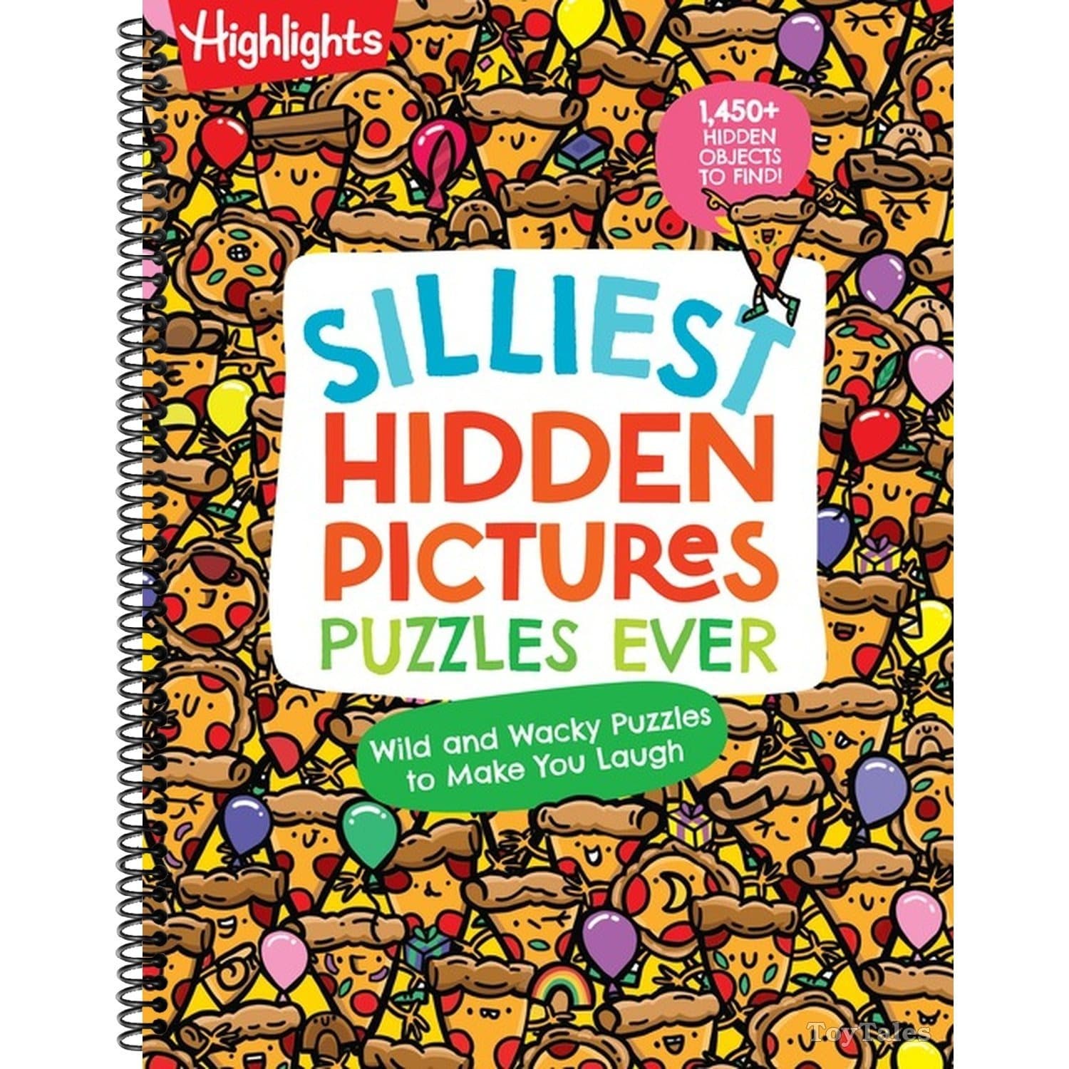 TEMU Silliest Hidden Pictures Puzzles Ever: 144 Pages Of Silly Puzzles, Tongue Twisters, Jokes And Activities With Over 1,450 Hidden Objects To Find (highlights Hidden Pictures) (spiral-bound)