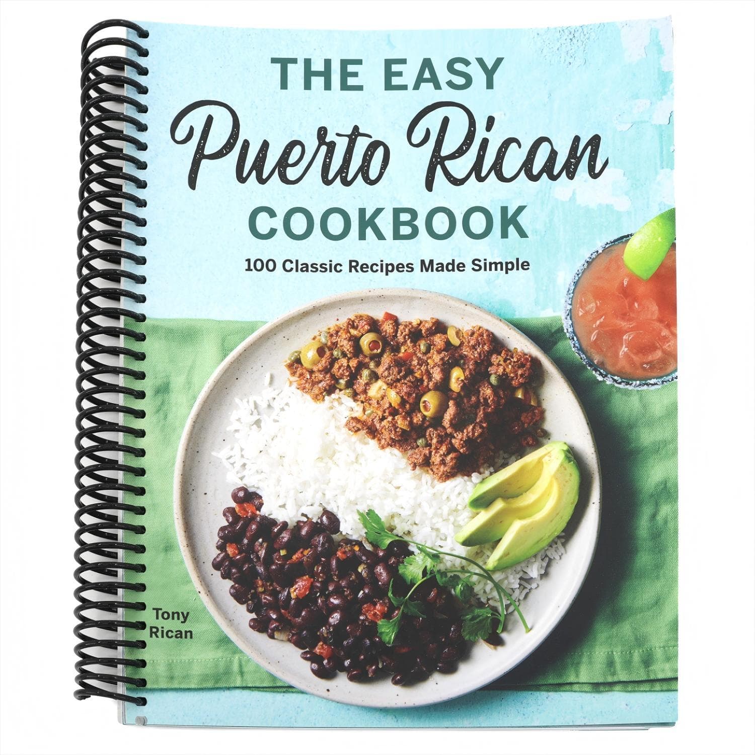 TEMU The Easy Puerto Rican Cookbook: 100 Classic Recipes Made Simple (spiral-bound)