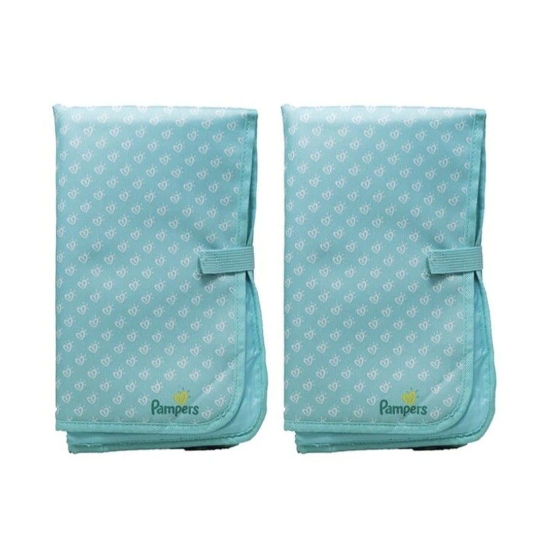 TEMU 2 Pack Portable Baby Diaper Changing Pad, Compact Foldable, Reusable For Travel, Cleans Easy