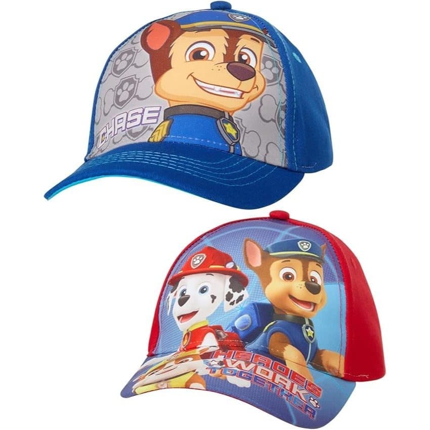 TEMU Nickelodeon Boys Baseball - 2 Pack , , Curved Brim Strap Back Hat (2t-7)