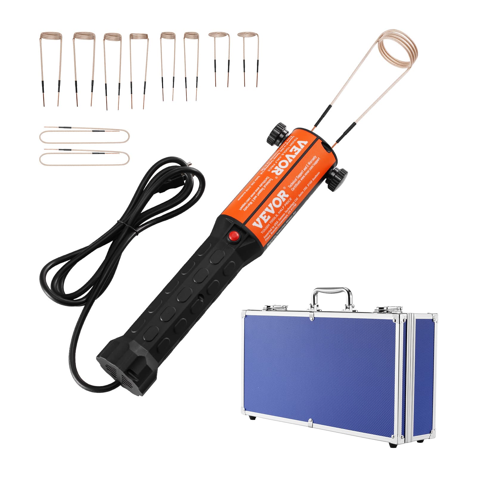 TEMU Vevor 1kw Magnetic Induction Heater Hand-held Induction Heater For Bolts Removal