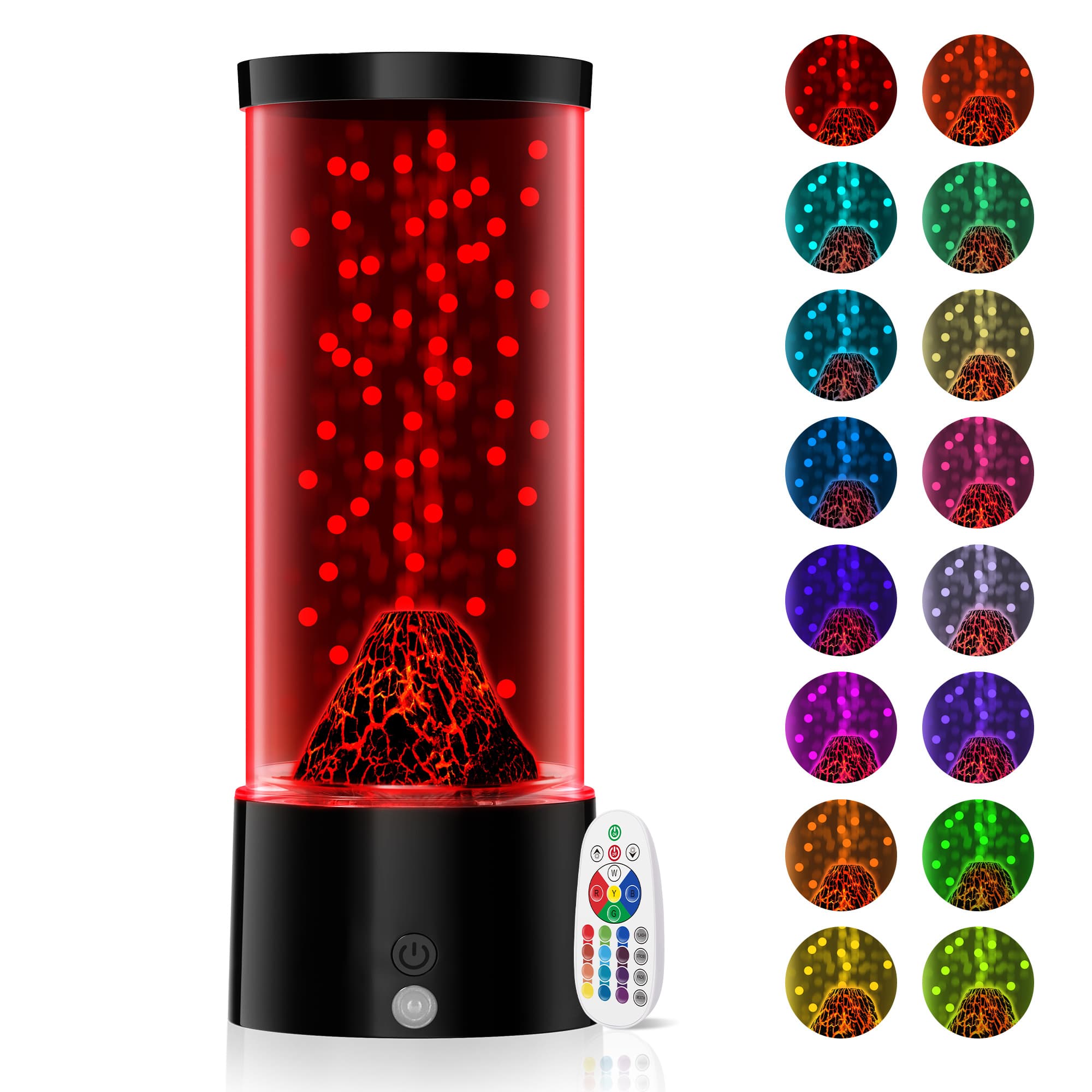 TEMU Volcano Lamp, Realistic Volcanic Night Light, Usb Powered Night Light For Adults, Relaxing Table Lamp For Home Decor Bedroom Office Mood Lighting Valentine Birthday Christmas Gifts