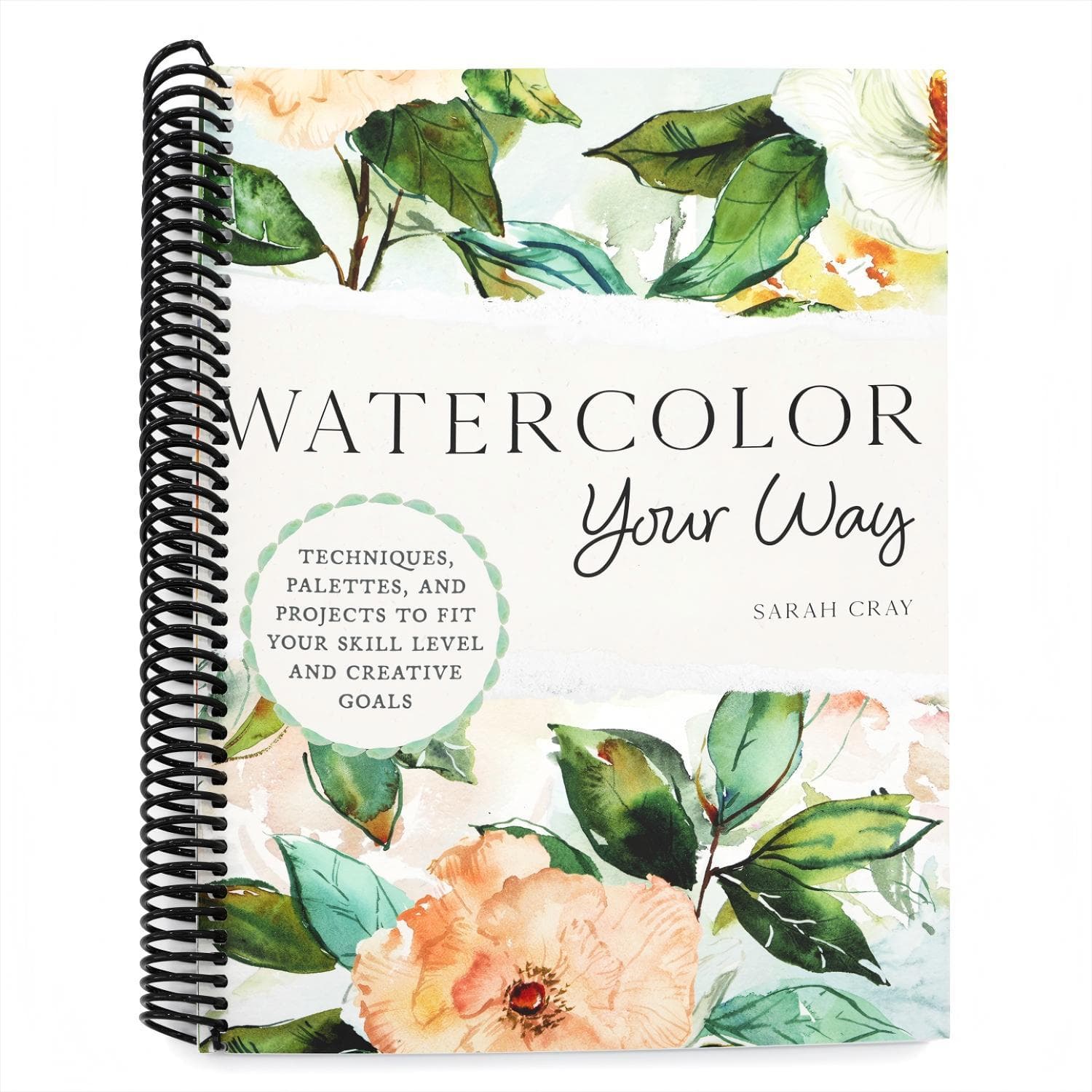 TEMU Watercolor Your Way: Techniques, Palettes, And Projects To Fit Your Skill Level And Creative Goals (spiral-bound)