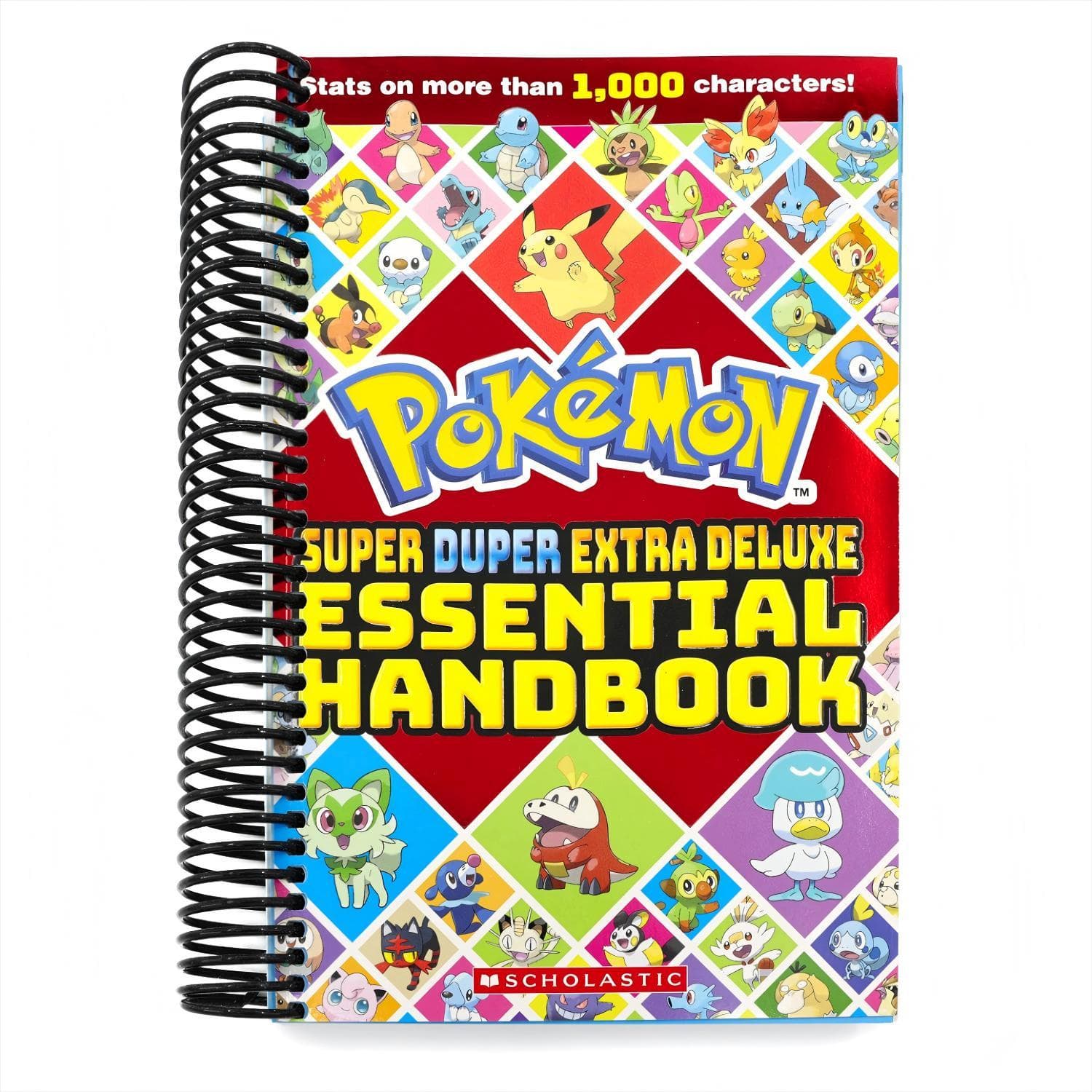 TEMU Super Duper Extra Deluxe Essential Handbook (pokémon) Spiral-bound By Scholastic
