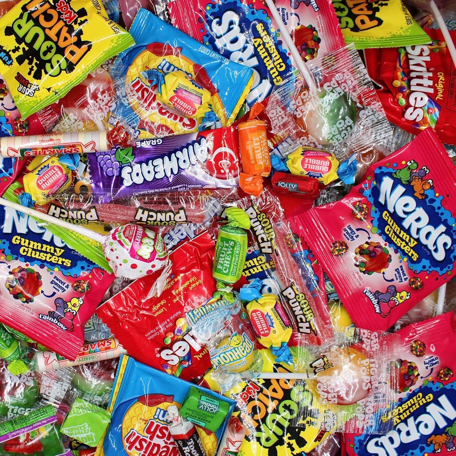 TEMU 6 Lbs Bulk Candy Variety Pack, Birthday Pinata Candy Party Mix, Assorted Individually Wrapped Candies For Offices, Parties, Candy Bowl, Parade Throws, Kids Goodie Bags And Parties