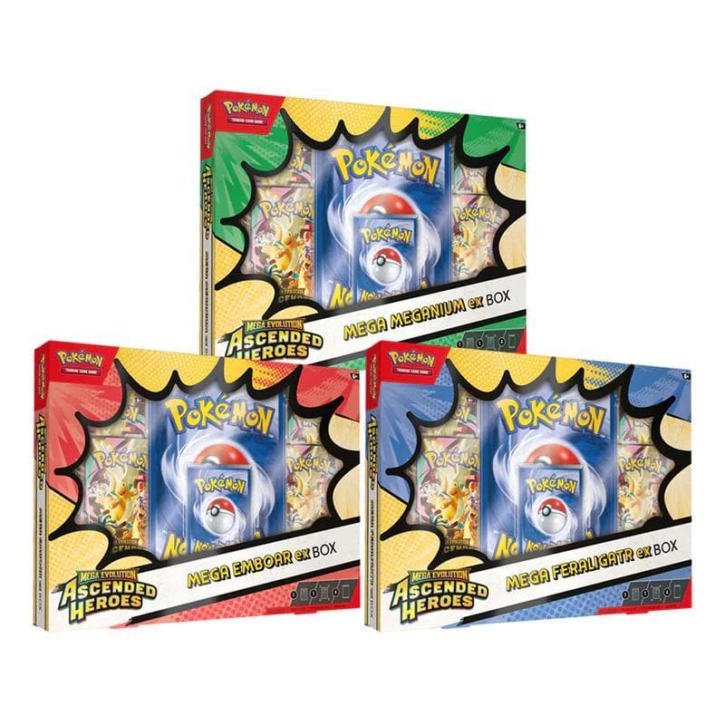 TEMU Mega Evolution Ex Box Set Of 3