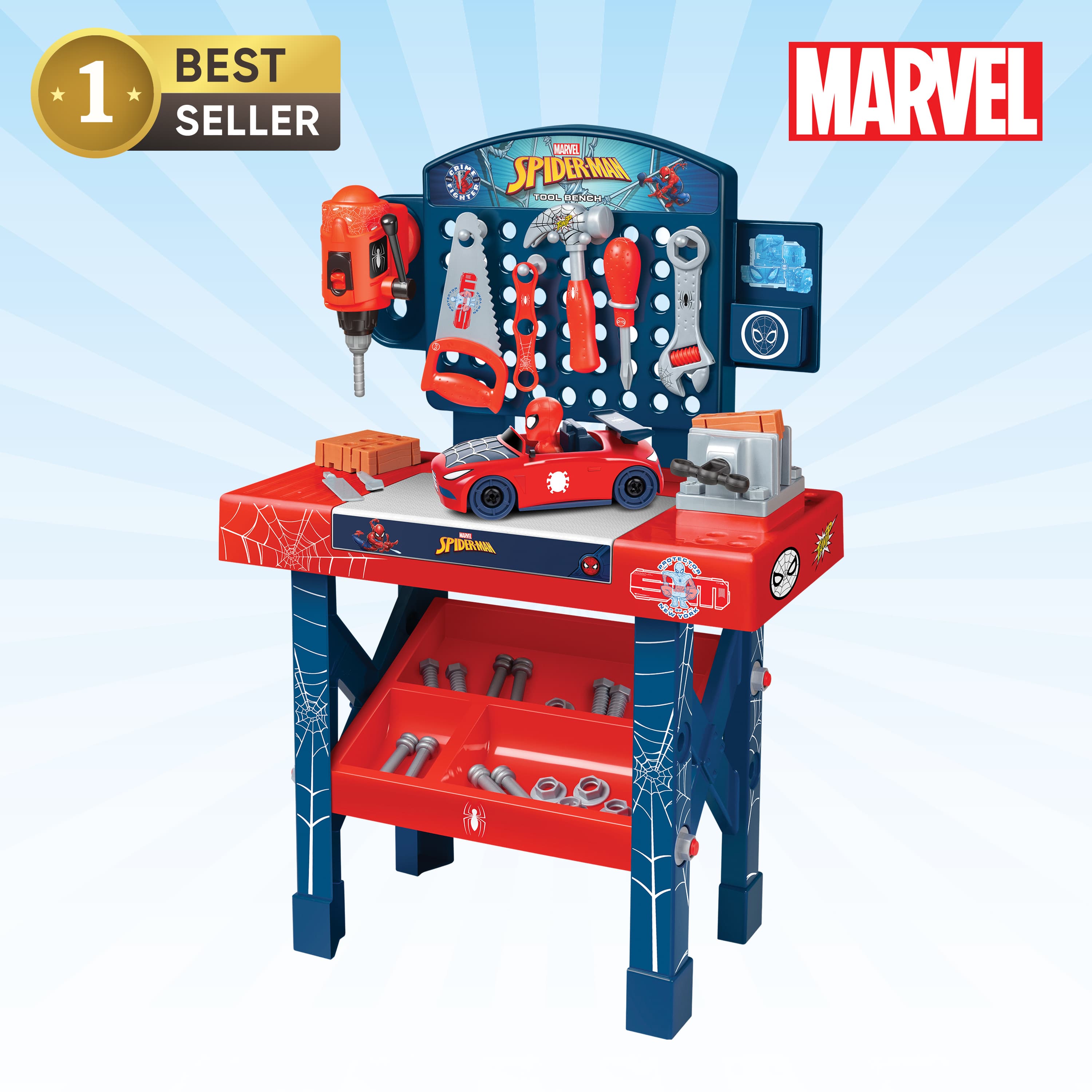 TEMU -man Playset With Take Apart Car